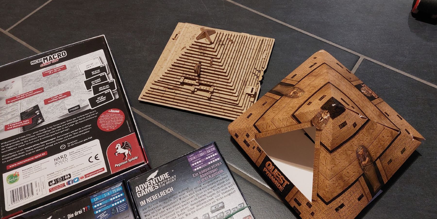Giochi: Riesen Escape/Rätselspiele Set, gratis Versand – Usato da Dozwil venduto da strubiottca 1
