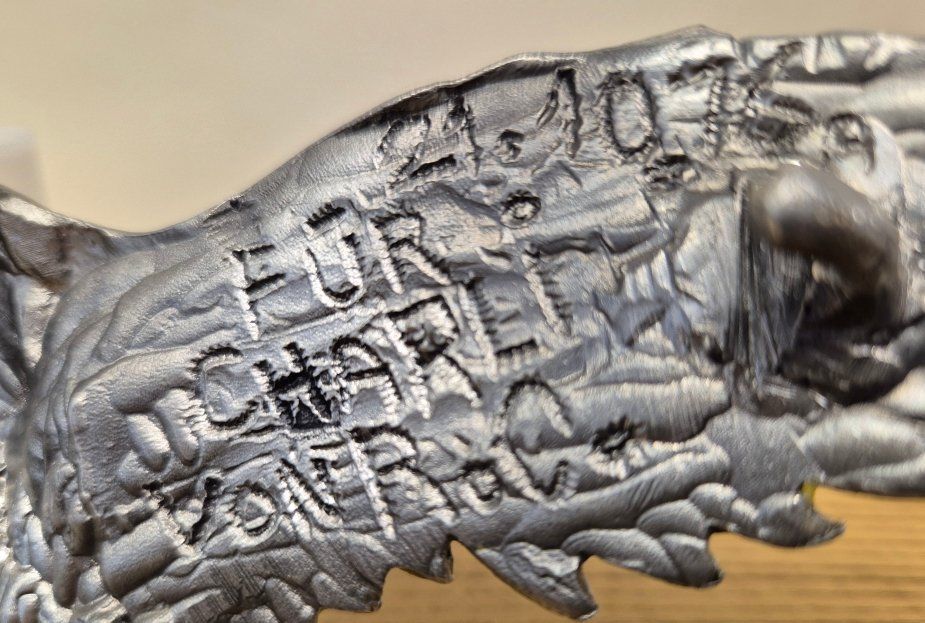 Gürtelschnallen: Gürtelschnalle Adler  /Skulptur von Robert Christoph – Gebraucht aus Spreitenbach von aspen11 8