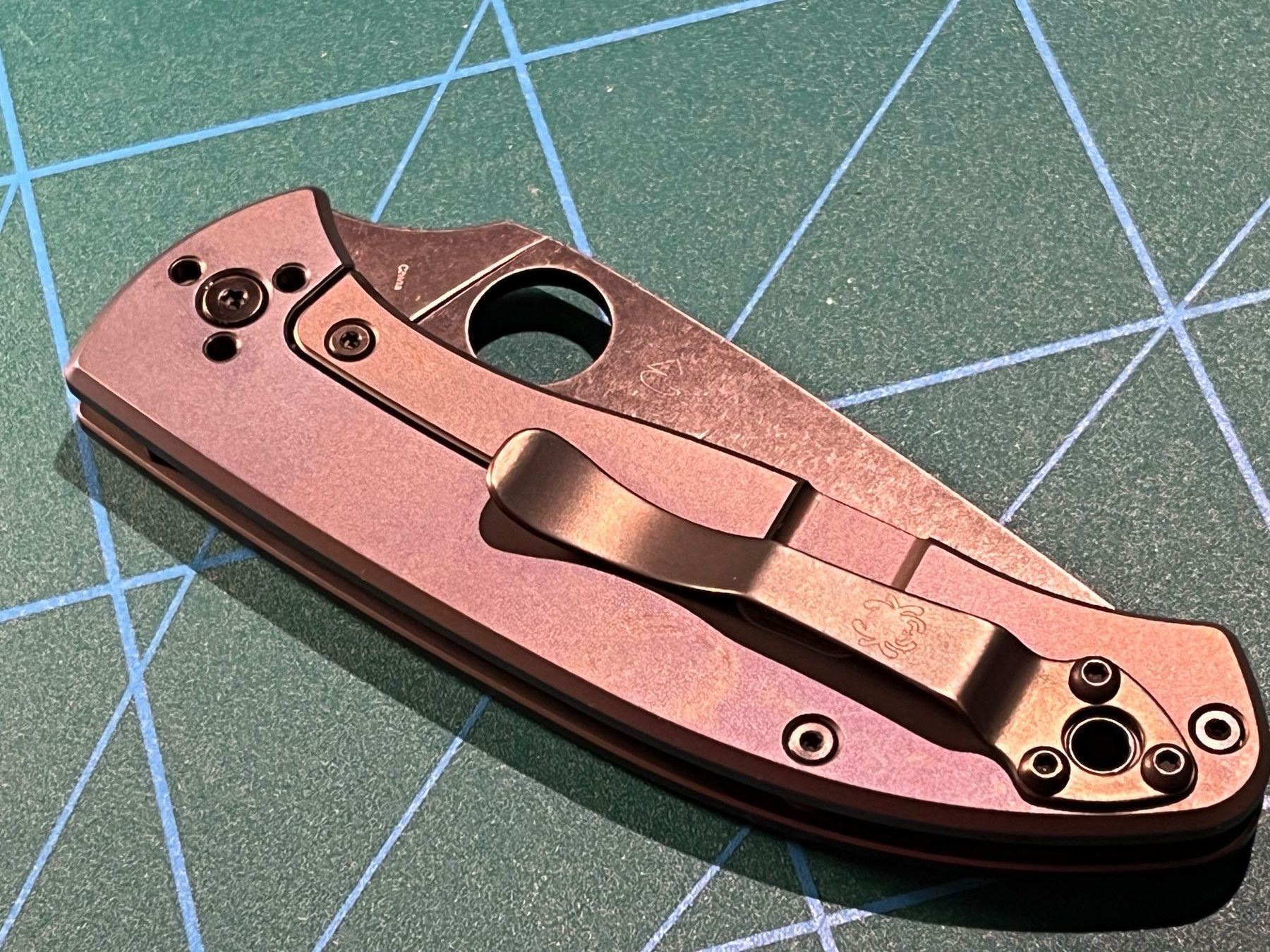 Zubehör: Spyderco Tenacious Mod's by Wilde13.edc Custom Messer Titan – Neu und originalverpackt aus St. Niklaus VS von wildholzmann 5