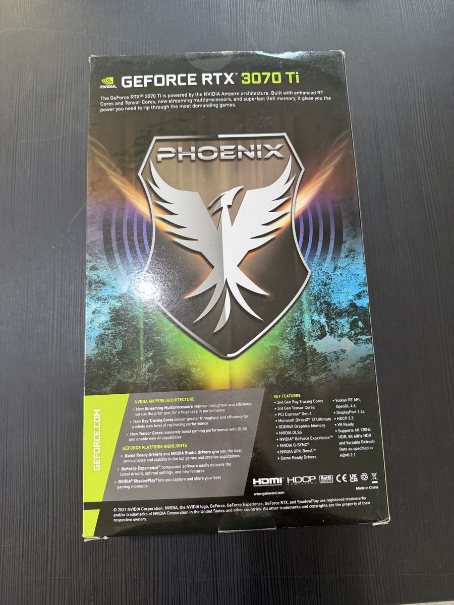 Nvidia Schede grafiche: Carte Graphique RTX 3070 Ti – Usato da Saxon venduto da Elviis