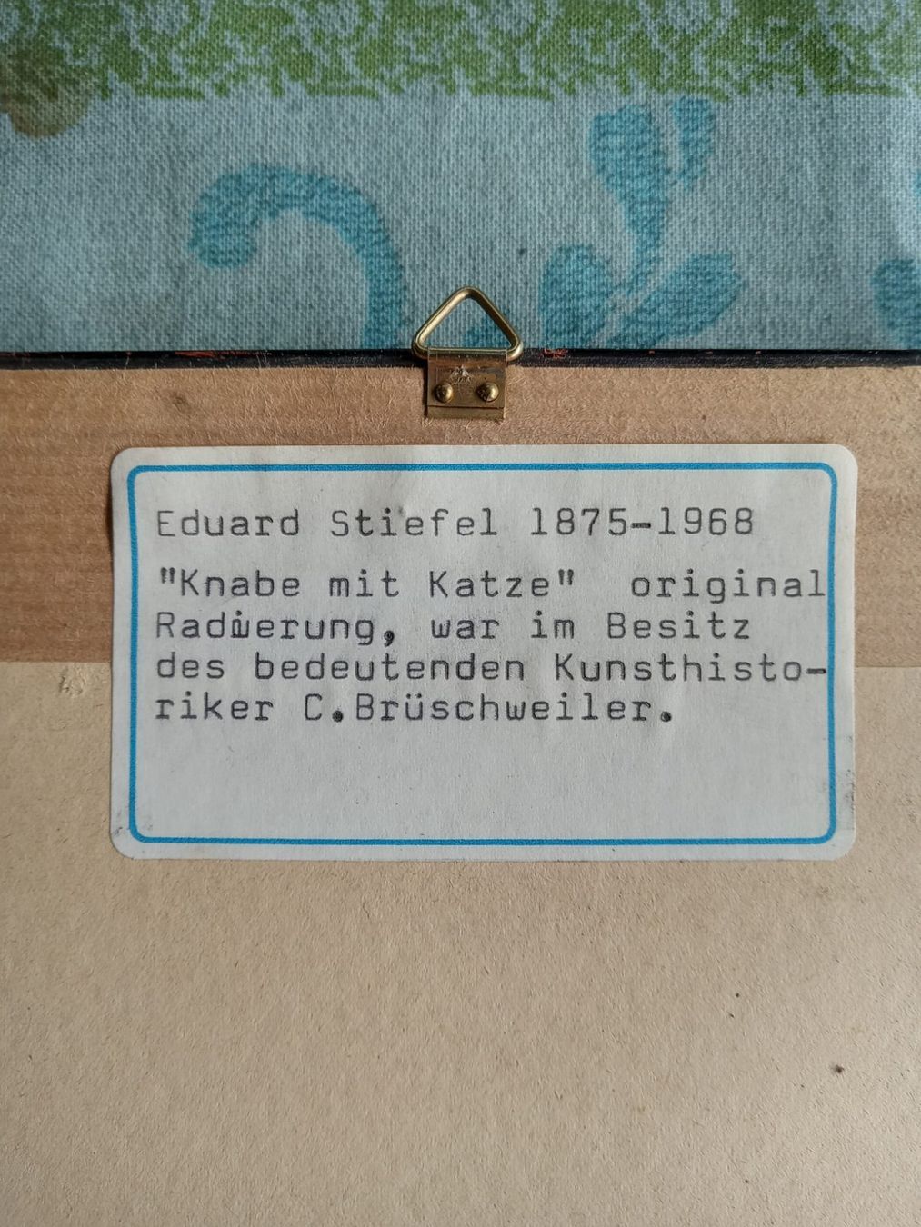Foto & Immagini: Radierung Eduard Stiefel – Usato da Villmergen venduto da stier74 3