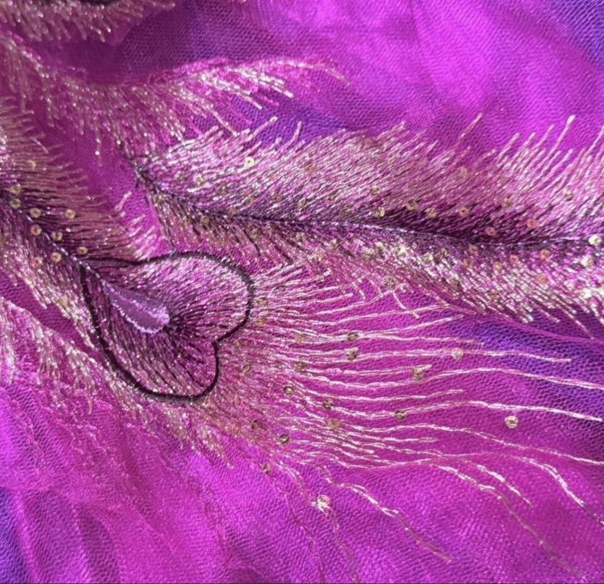 Kleider: Süsses Cocktailkleid mit Pfauenmuster, Grösse M, – Neu (gemäss Beschreibung) aus Lenzburg von Vani1313 5