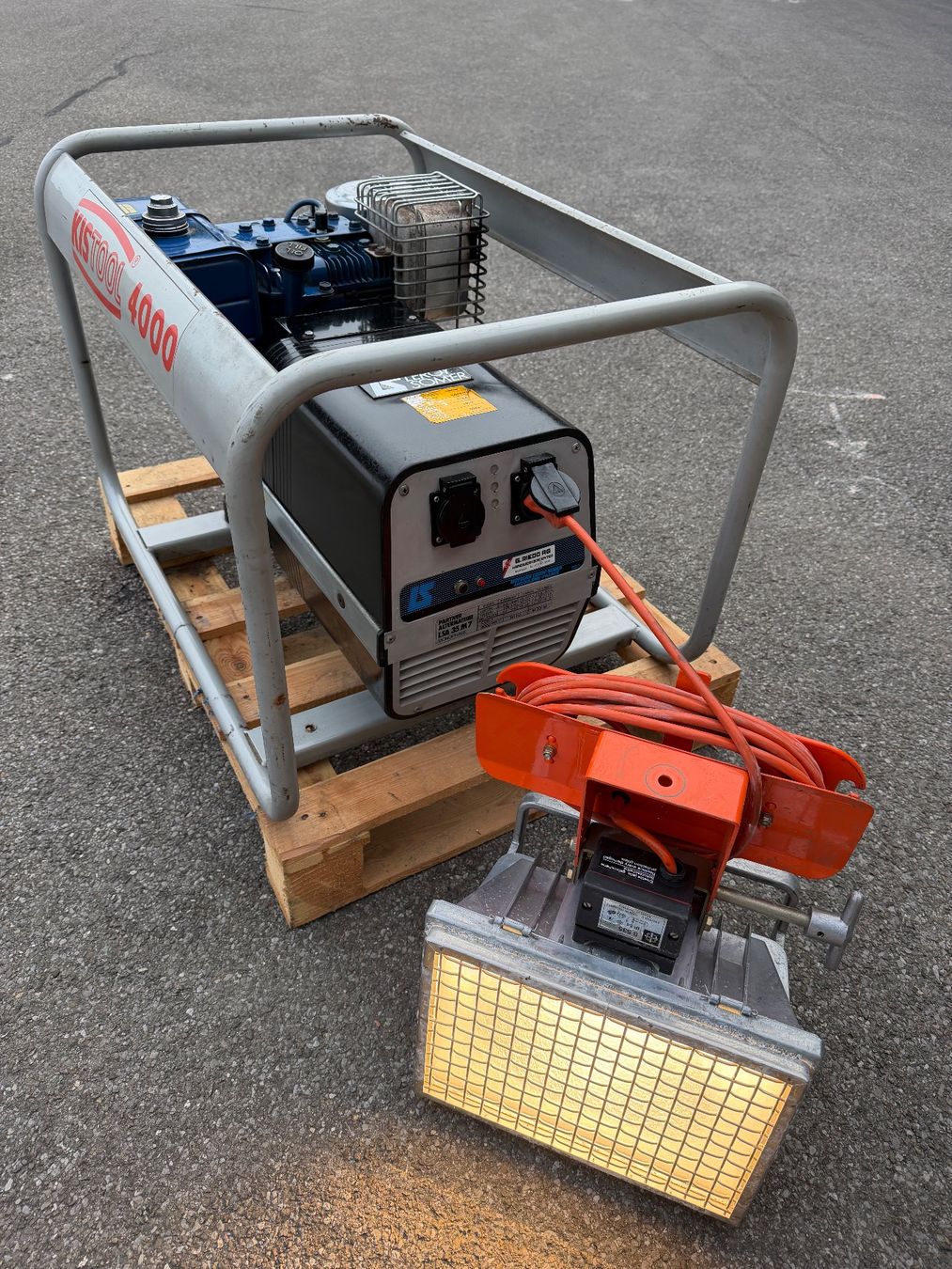 Stromgeneratoren: Groupe électrogène KISTOOL 4000 – Gebraucht aus Ecuvillens von LSGE-AREF-Ecuvillens 1