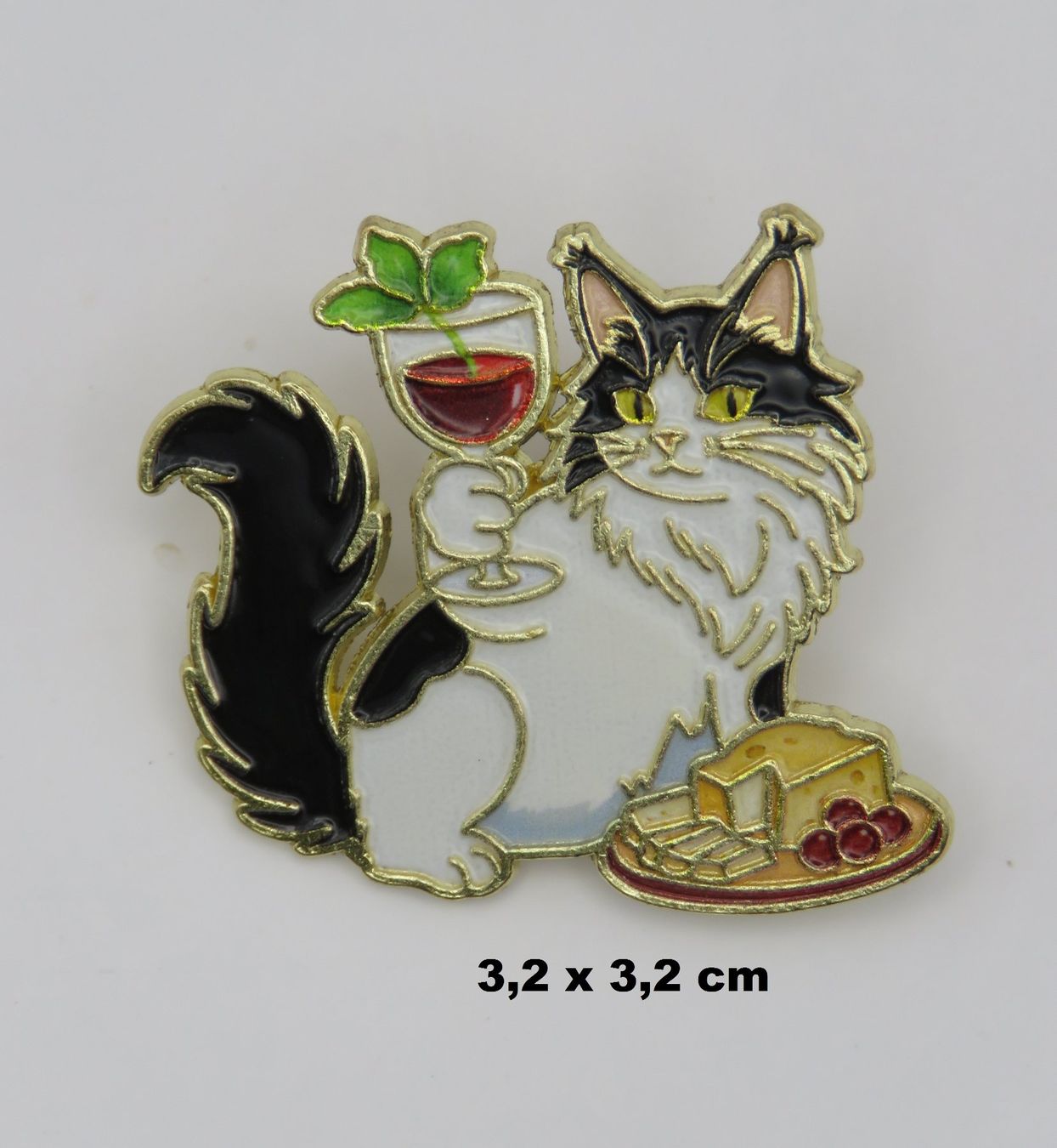 Spille & Fermagli: Set mit 3 süssen KATZEN - Pins - Neu - der Hingucker – Nuovo e nell'imballaggio originale da Grenchen venduto da Yamahwildstar16 2