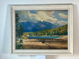 Emil Schulze Engadin Stazer See St. Moritz Pontresina Muragl
