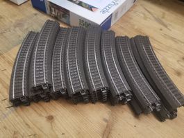 20 x Märklin 24130 - Gebogenes Gleis R1