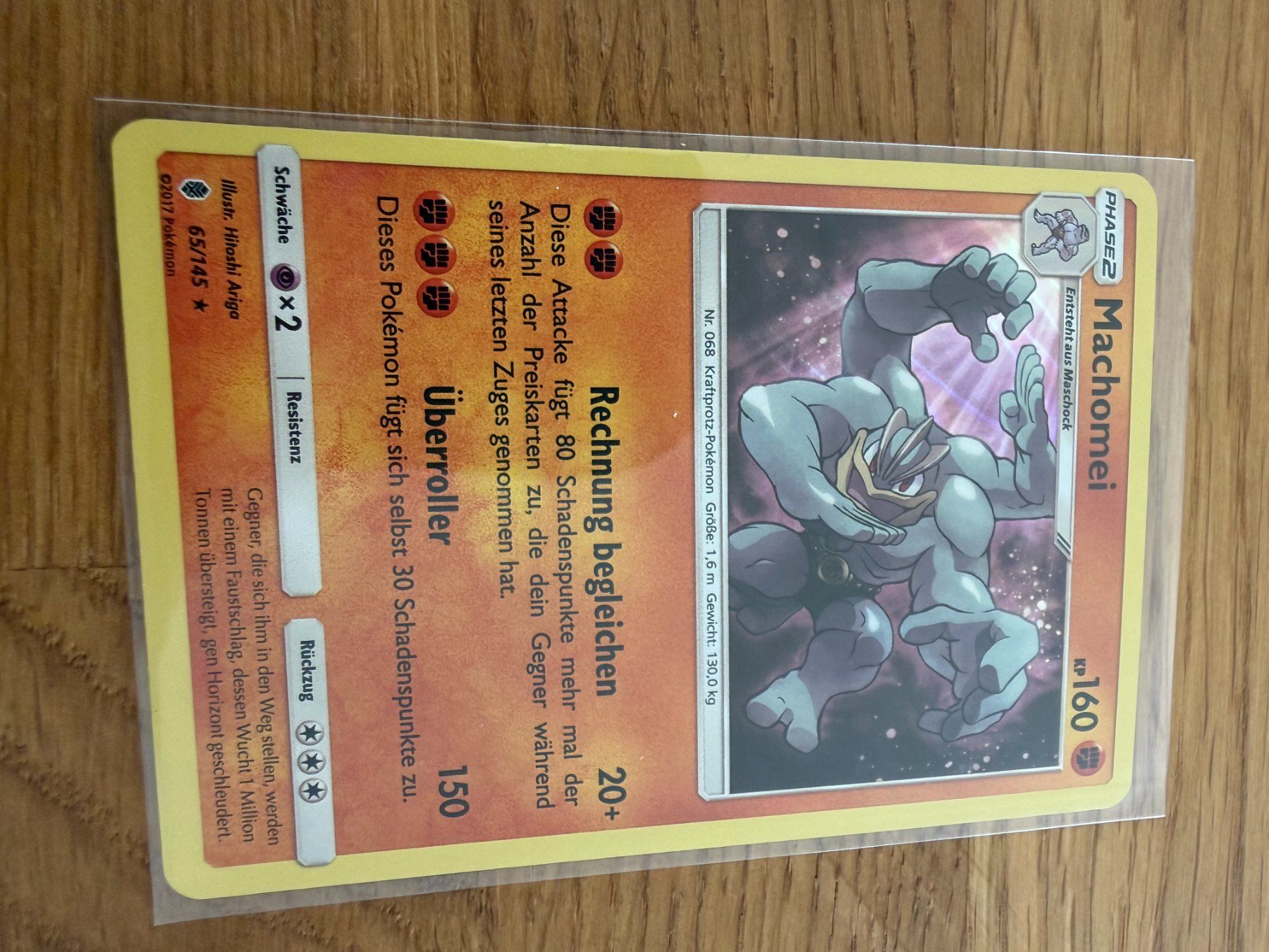Pokémon Carte collezionabili: Machomei 65/145 – Usato da Amriswil venduto da sim_nlb6