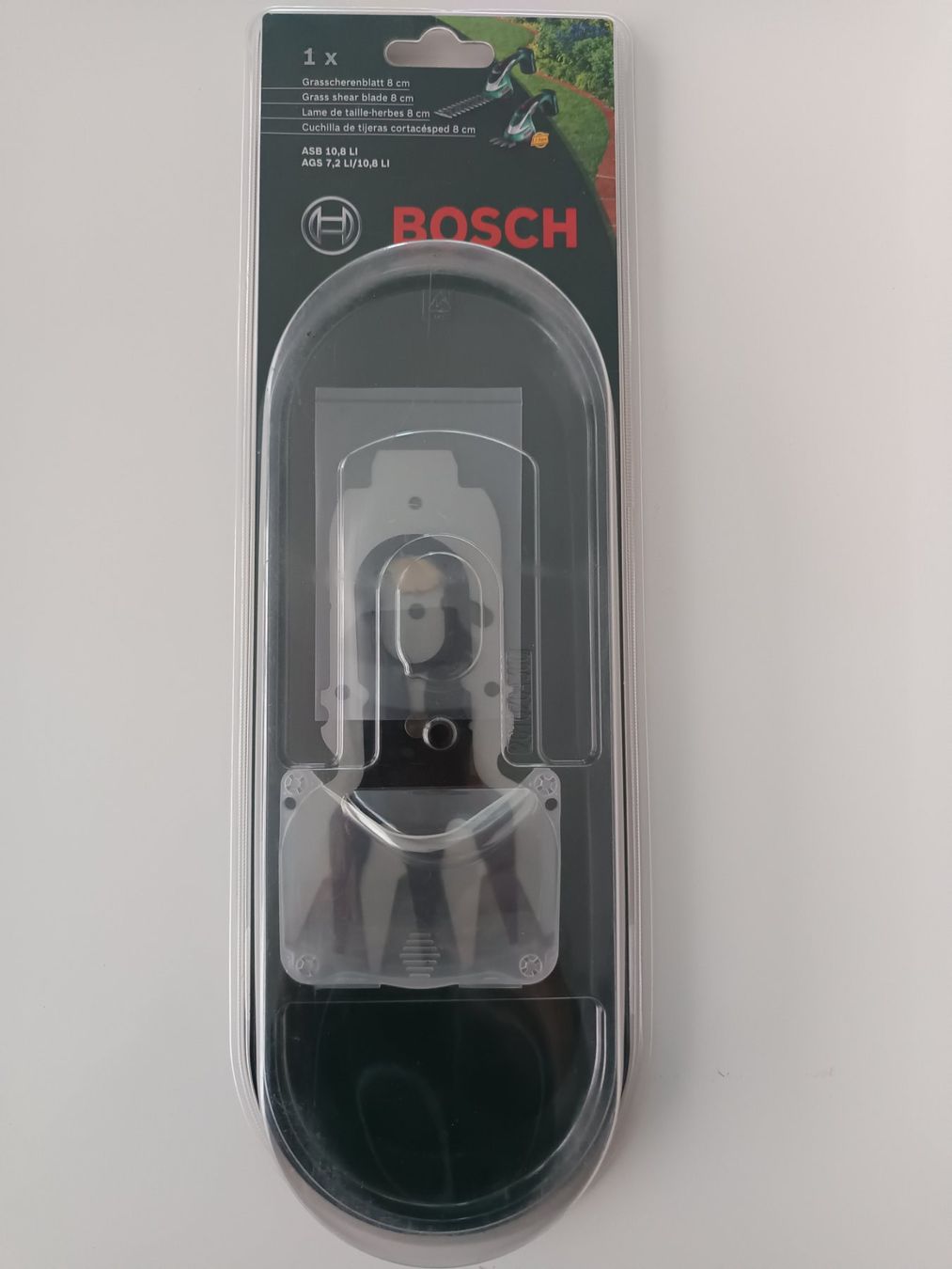 Bosch Tutti gli attrezzi: Neues Bosch Grasscherenblatt 8 cm – Nuovo e nell'imballaggio originale da Rüthi (Rheintal) venduto da Balty