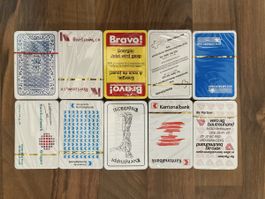 10 Päckli Jasskarten NEU