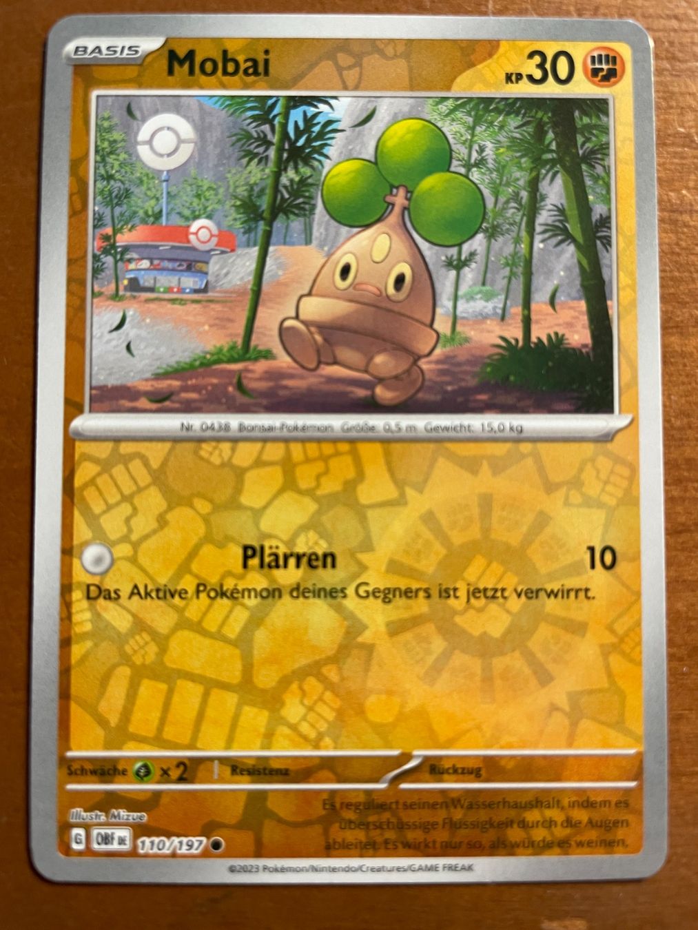 Pokémon Carte collezionabili: Pokemon Mobai Reverse (Versand gratis) – Nuovo (secondo la descrizione) da Chur venduto da Angerson