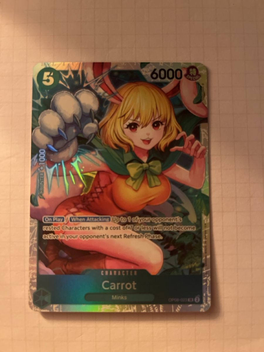 Bandai Sammelbilder & Trading cards: OP08-023 SR Carrot  – Neu (gemäss Beschreibung) aus Horgen von Raphael.heini