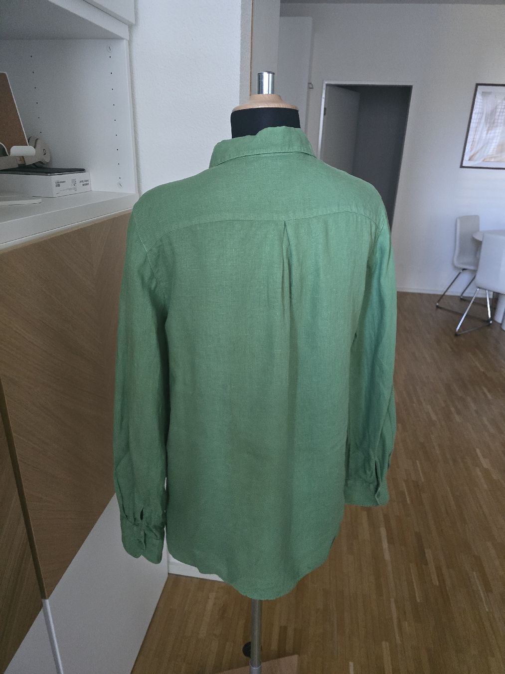 Massimo Dutti Camicette: Massimo Dutti Leinenhemd Grün, Gr. 40 – Usato da Zürich venduto da ale_bg2x 2