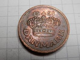 Dänemark  25 Öre, 1991