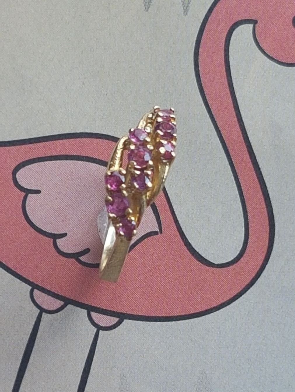 Bagues: Schöner Goldring mit 9 Rubinen – Neuf (Voir description) à Unterägeri par Altgoldschmuck 4