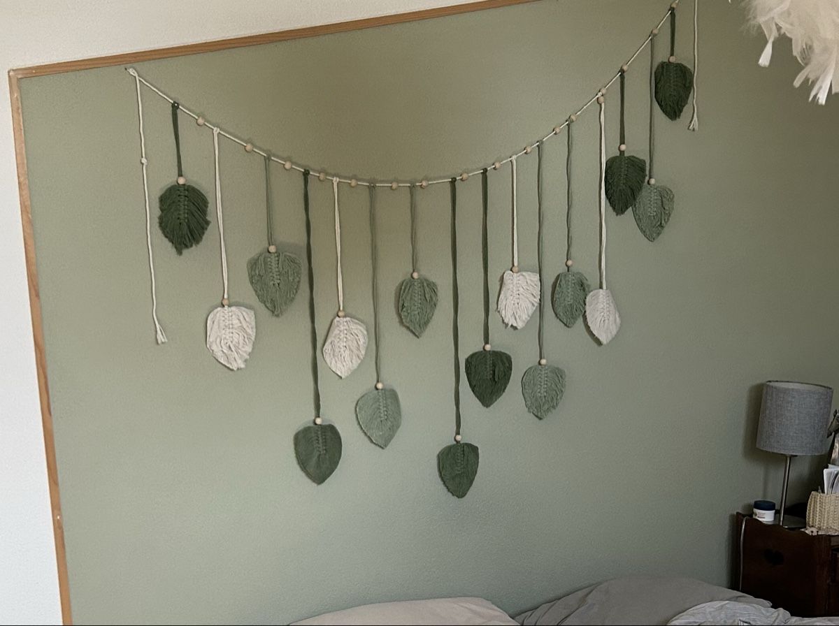 Toutes les décorations: Macramé différents verts – D'occasion à Bôle par sev_n85b
