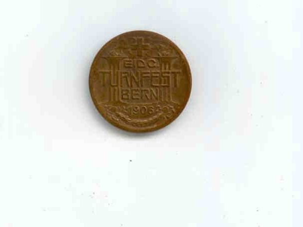 Medaglie: Medaille Eidgen. Turnfest Bern 1906 – Usato da Neuhausen venduto da magi07