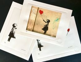 BANKSY_ UNIK & RARE_ 3x 3/150_