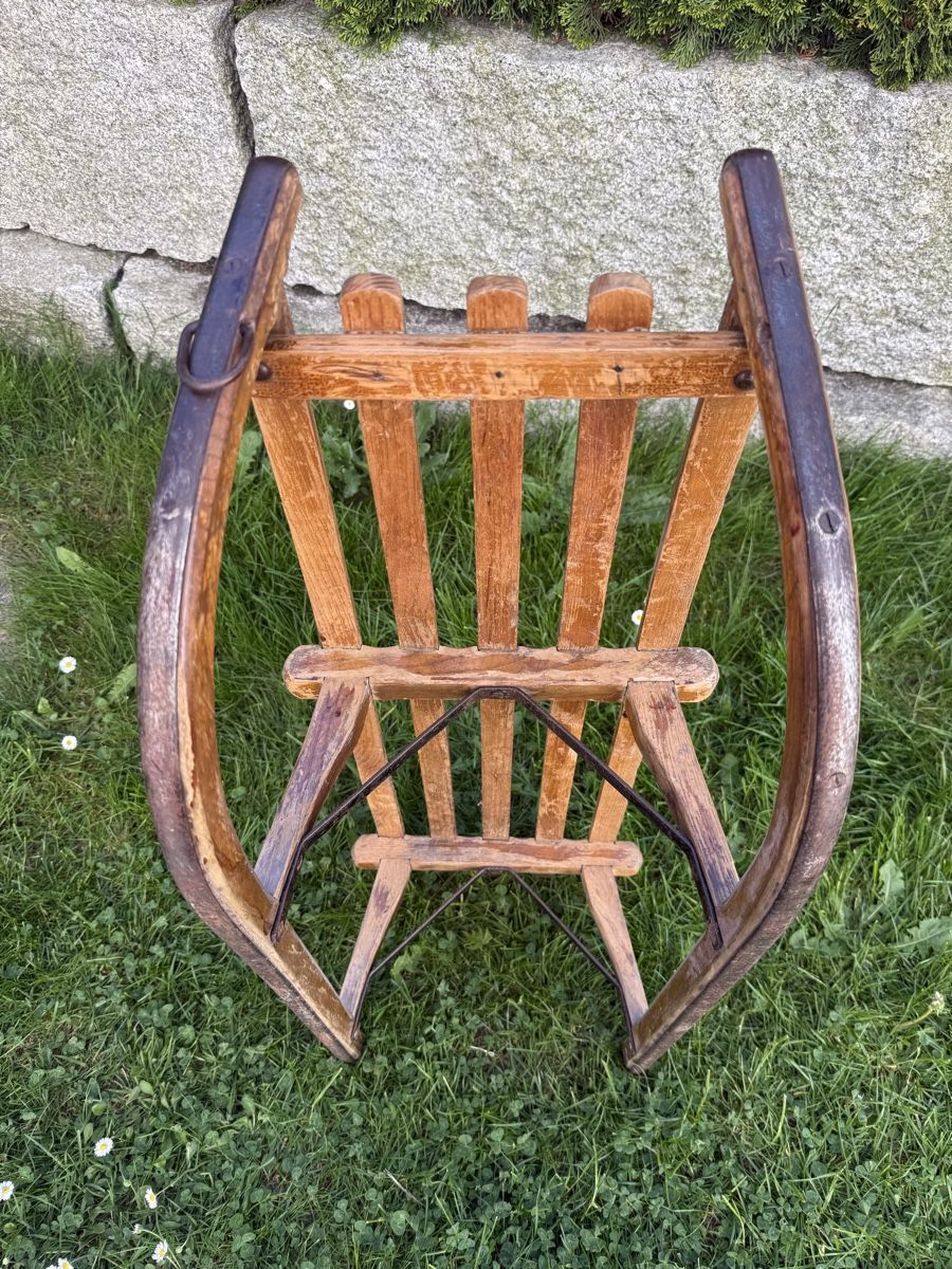 Davos Luge: Davos Holzschlitten, alt, Dekoobjekt – D'occasion à Buch am Irchel par Sweetharth
