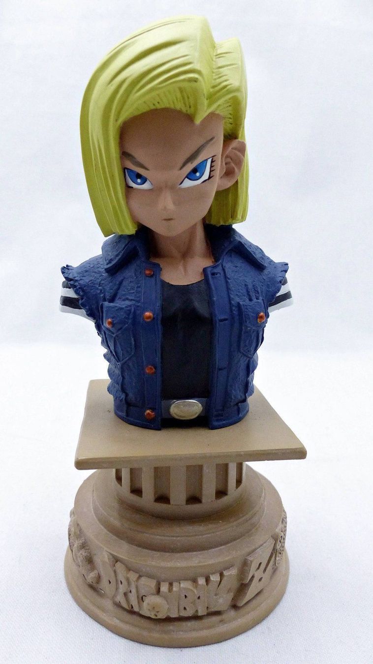Statuette: 2001 DRAGONBALL Z LIMITED EDITION BUST GOKU TRUNK ANDROID 18 – Usato da Lugano venduto da YouWantUS 4