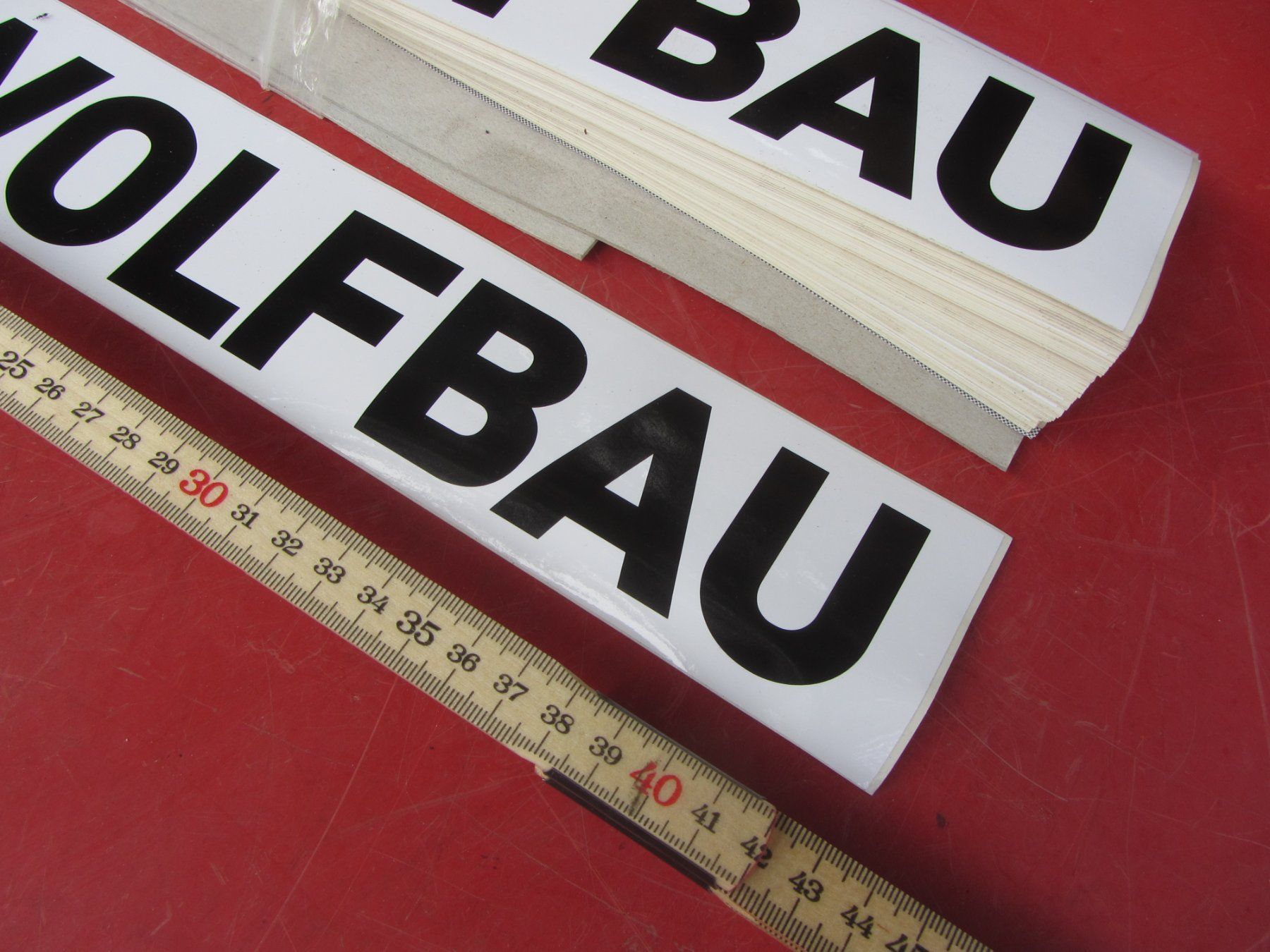 Sticker: ca. 100 Wolfbau - Sticker – Usato da Wolfhalden venduto da Quiria68 1
