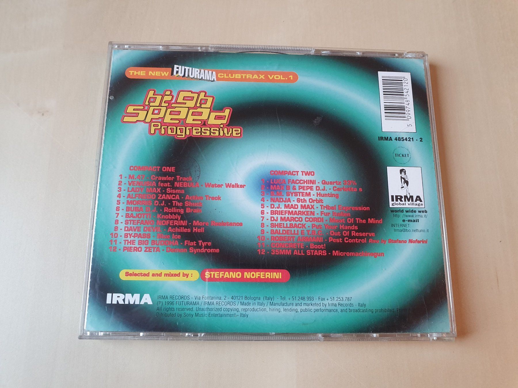 CD: High Speed Progressive – Usato da Stansstad venduto da collectorsshop 1