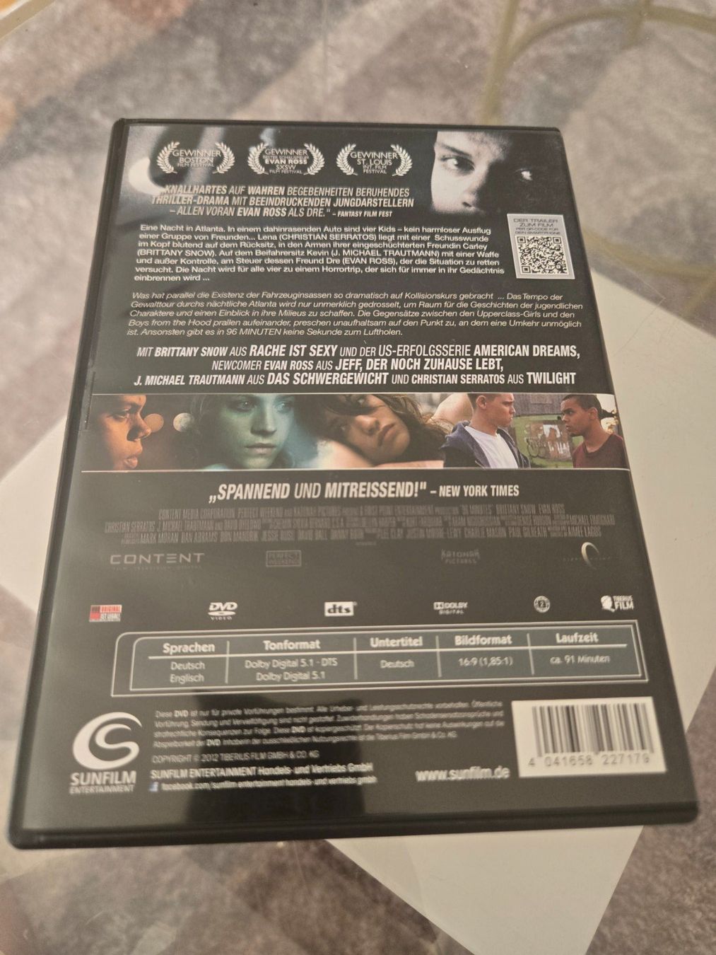 Tutti i DVDs: 96 Minuten DVD – Usato da Bussigny venduto da Kfdlt 1