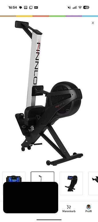 Finnlo Hometrainer: Rudergerät Finnlo Aquon Evolution – Gebraucht aus Niederrohrdorf von pista02