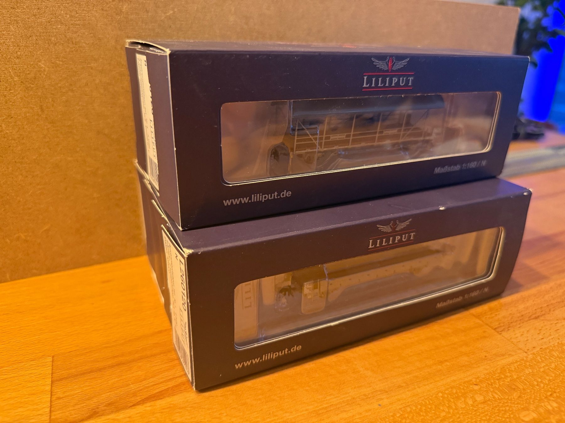 Liliput Modelleisenbahnen: Liliput BLS Autozug Spur N, DC, 7-teilig, neu – Neu und originalverpackt aus Diemtigen von Mpsj4 2