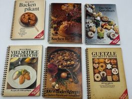 Betty Bossi Kochbücher Sammlung, 6 Stk.
