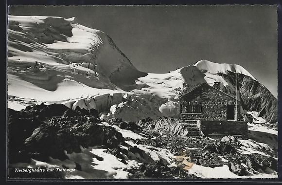 Cartoline postali: Tierberglihütte, Panorama mit Tierberg – Usato da Berlin venduto da bartko-reher