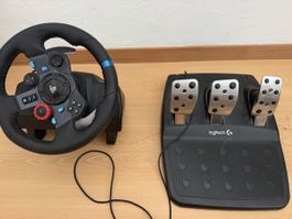 Logitech Gaming Lenkrad plus Pedale 