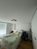 Bettgestell mit Lattenrost und Matratze 160x200cm weiss