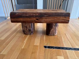 Rustikaler Holztisch - Unikat (selbstgebaut) im Landhausstil