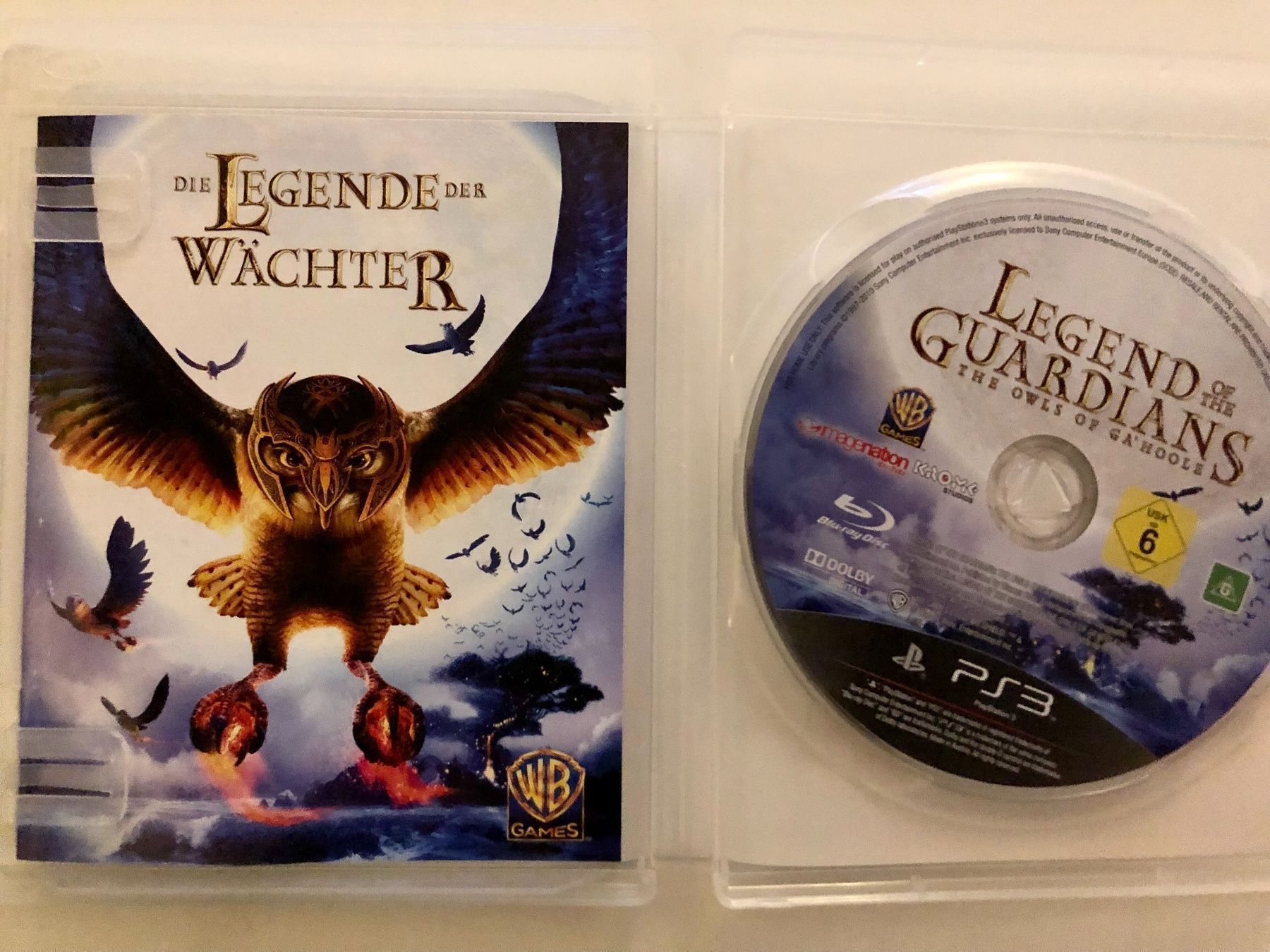 Sony Spiele: PS3 Die Legende der Wächter. Ab 6 J – Gebraucht aus horn von amazona01 1