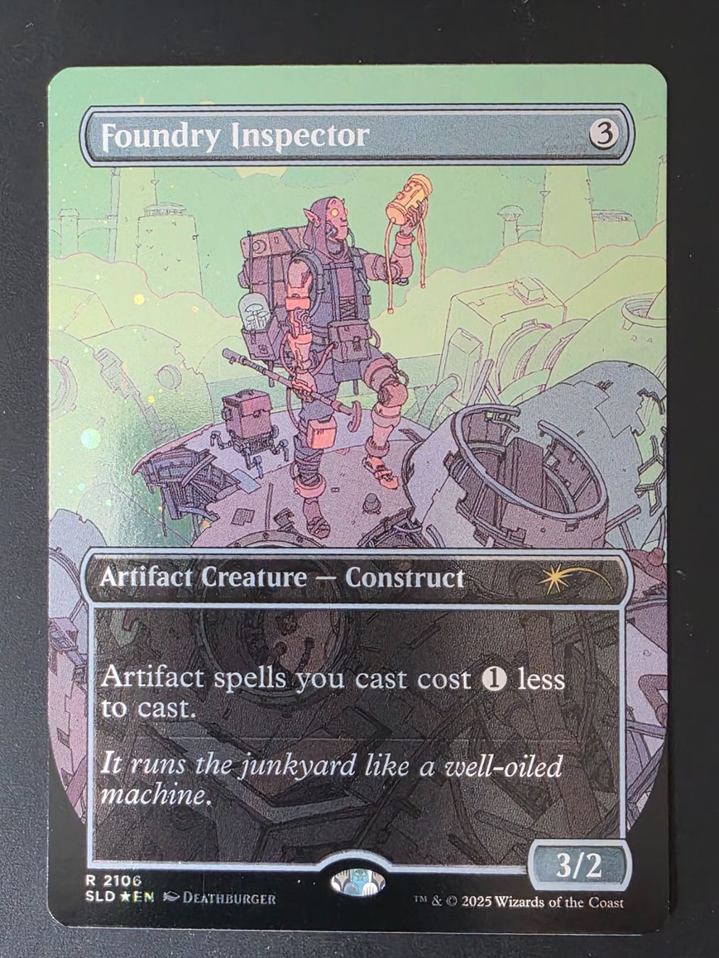 Magic The Gathering Carte collezionabili: Foundry Inspector - Galaxy Foil - MTG – Usato da Zürich venduto da Semagets