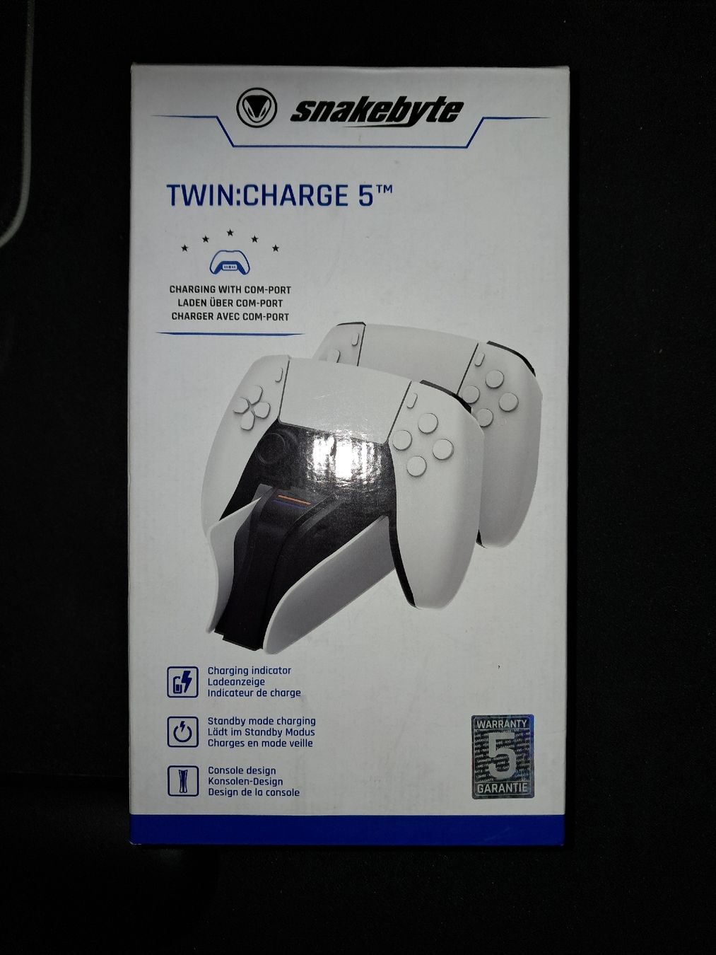 Sony Adattatori & Cavi: Twincharge - Snakebyte - Twin Charge 5 - PS 5 Ladestation – Usato da Eschlikon TG venduto da Rare_Ware