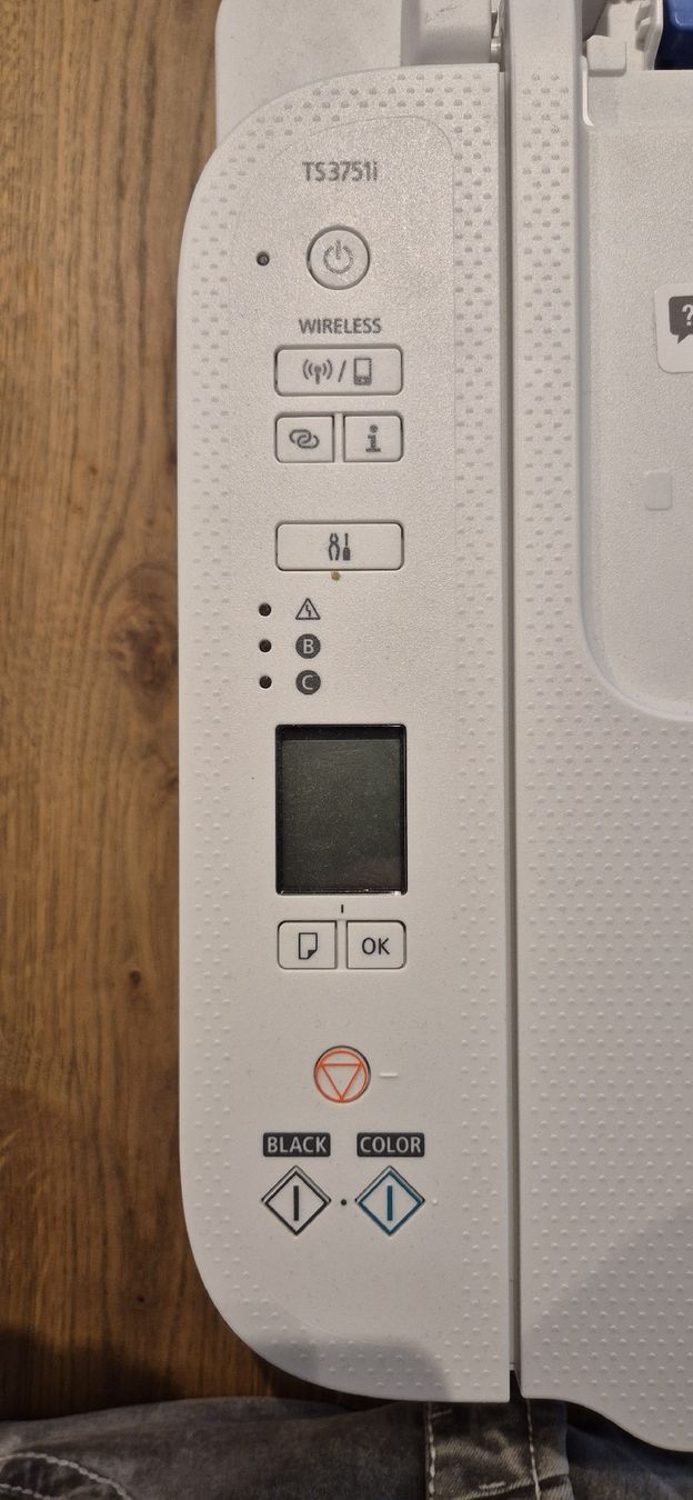 Pixma Stampanti: Canon Pixma TS3751i Multifunktionsdrucker Weiss – Usato da Safenwil venduto da DHIMH7 2