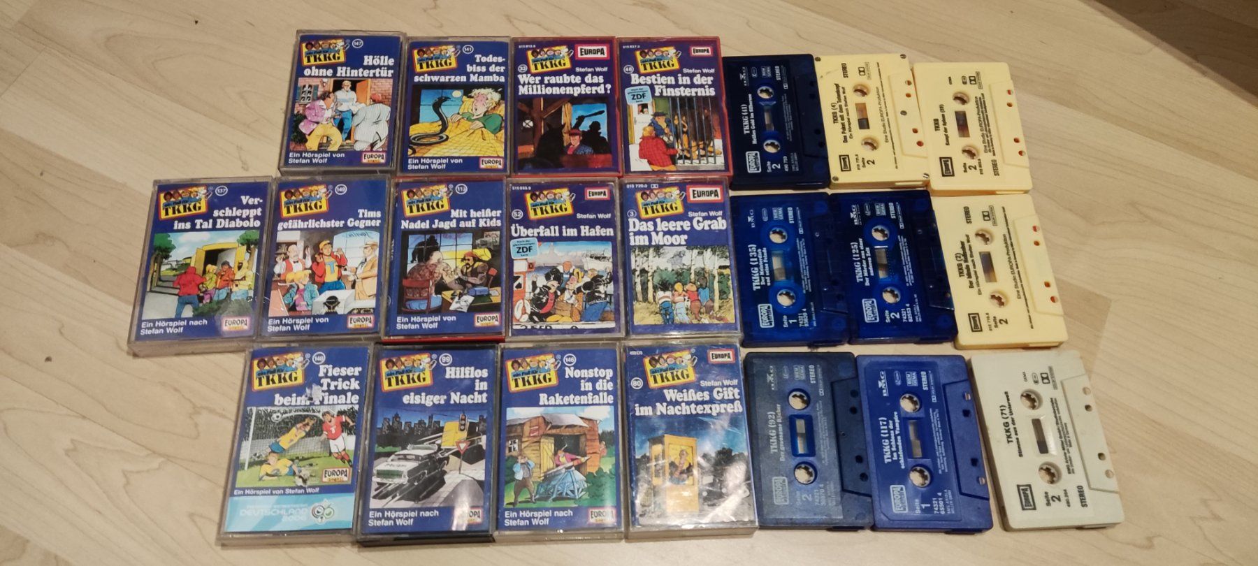 Kompaktkassetten: TKKG Kassetten 22 Stück – Gebraucht aus Schongau von Retro_Shop