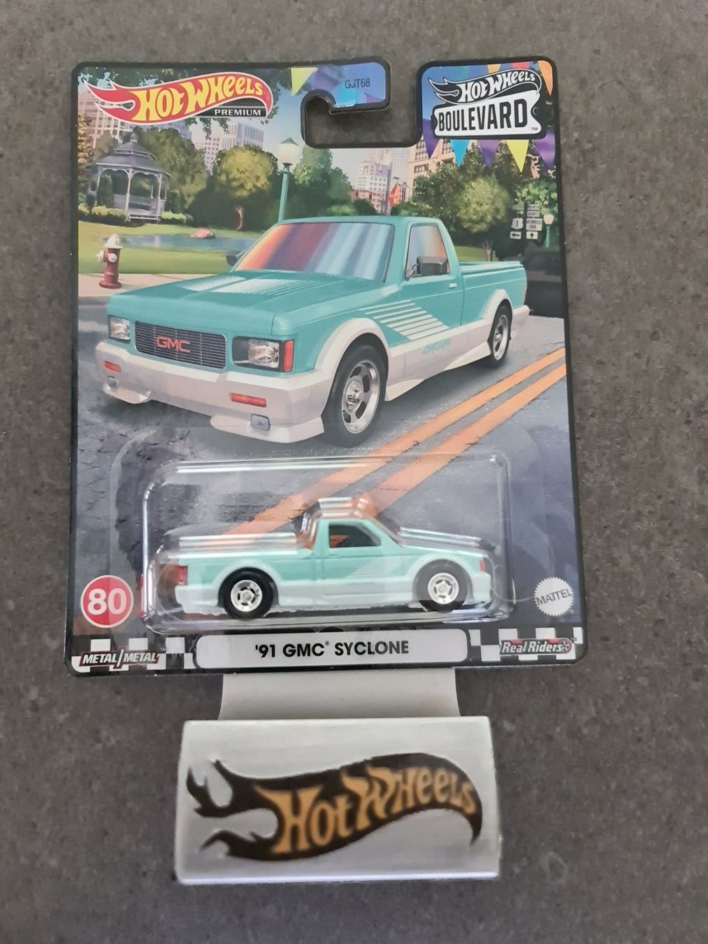 Hot Wheels Modellini d'auto: Hot Wheels Premium Boulevard 80 91 GMC Syclone – Nuovo e nell'imballaggio originale da Adlikon venduto da Mmartin0