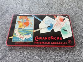 Antike Caran d’Ache Prismalo Aquarelle Blechbüchse