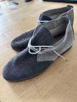 Chukka Boots Wildleder Grau/Beige Grösse 42 guter Zustand