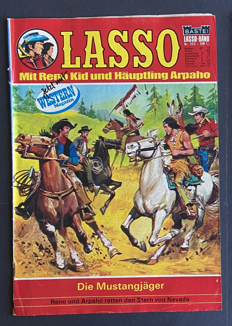 Fumetti: Comic Hefte Lasso 1970er Jahre Nr. 223 – Usato da Böckten venduto da Hansi36