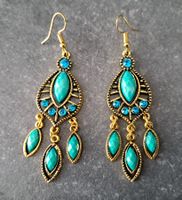 Boucles d'oreilles ethnique bohème