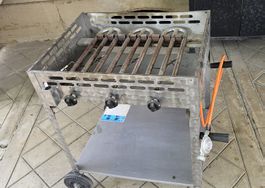 Edelstahl Gasgrill 12kW, 4 Brenner, Sommer-Special! ☀️🔥