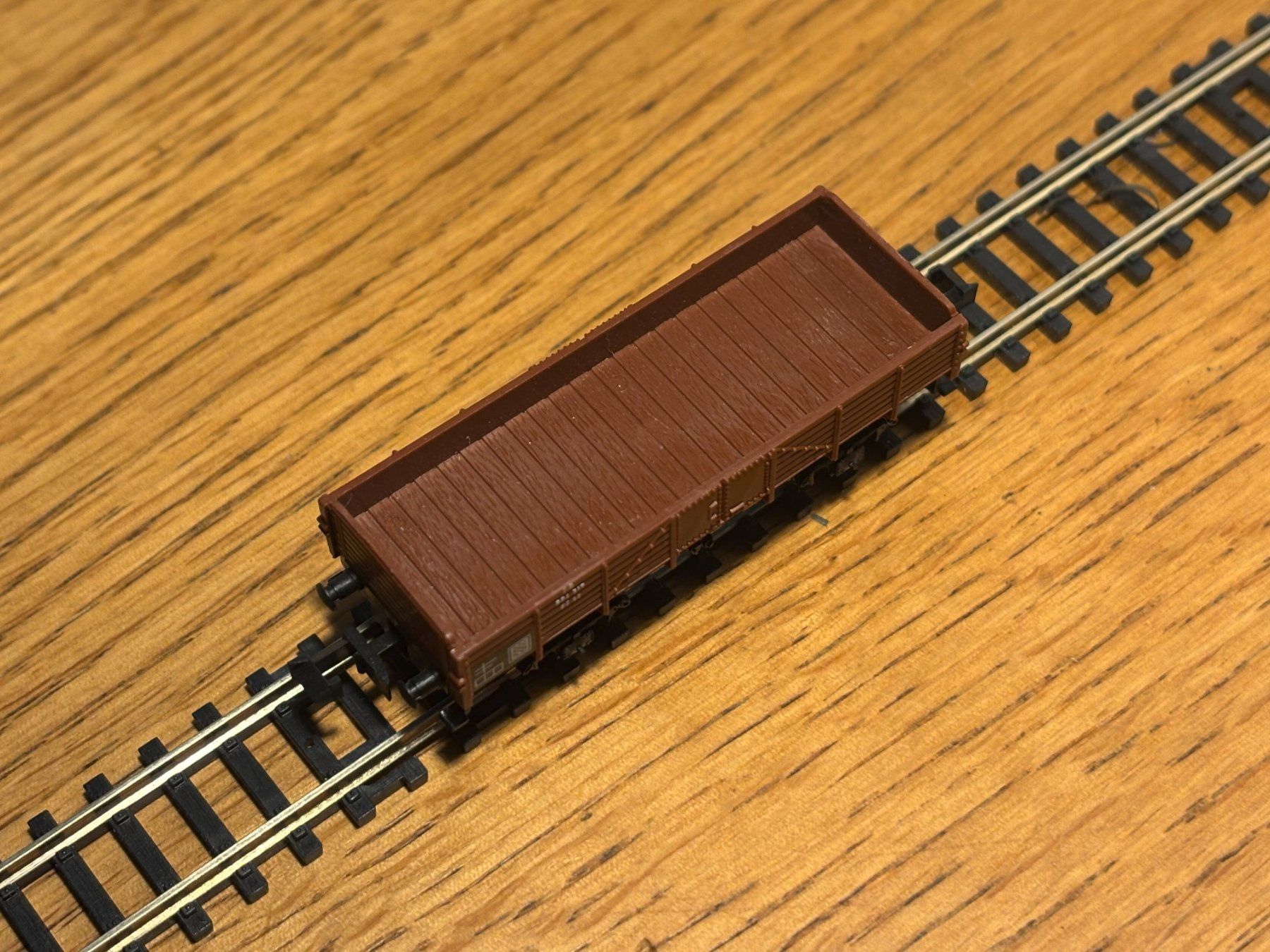 Modelleisenbahnen: e1496: Flachwagen (Spur N) – Gebraucht aus Birsfelden von Birs_25 2