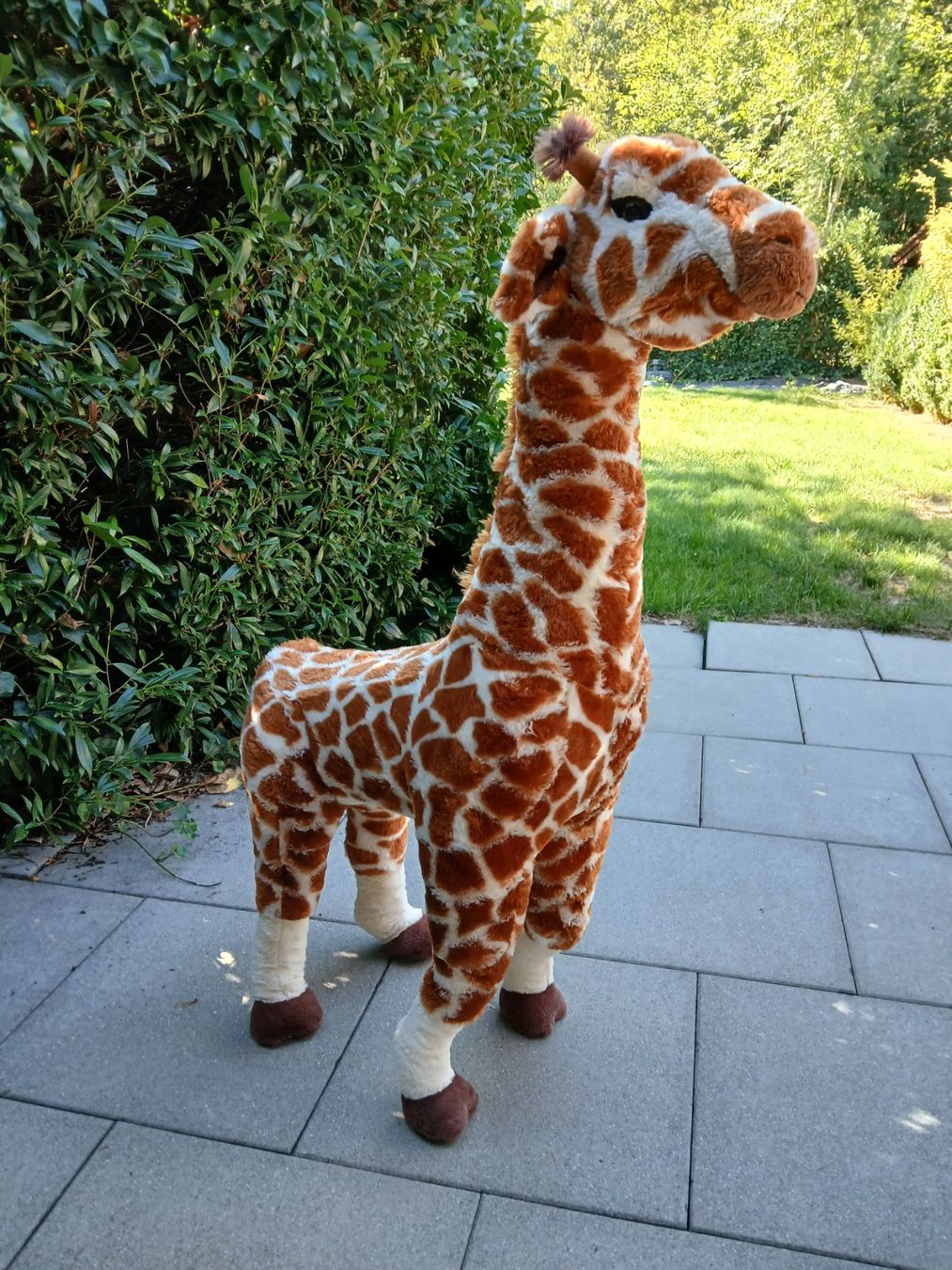 Giocattoli: Plüschgiraffe, selbststehend, neuwertig – Usato da Frauenfeld venduto da Natel7