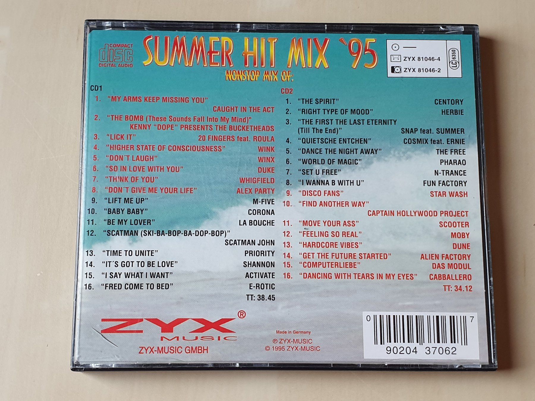 CDs: Summer Hit Mix 95 – Gebraucht aus Stansstad von collectorsshop 1