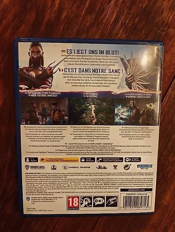 Giochi: Mortal Kombat 1 (PS5) - 2023 – Usato da Emmenbrücke venduto da Seryoga2010 2