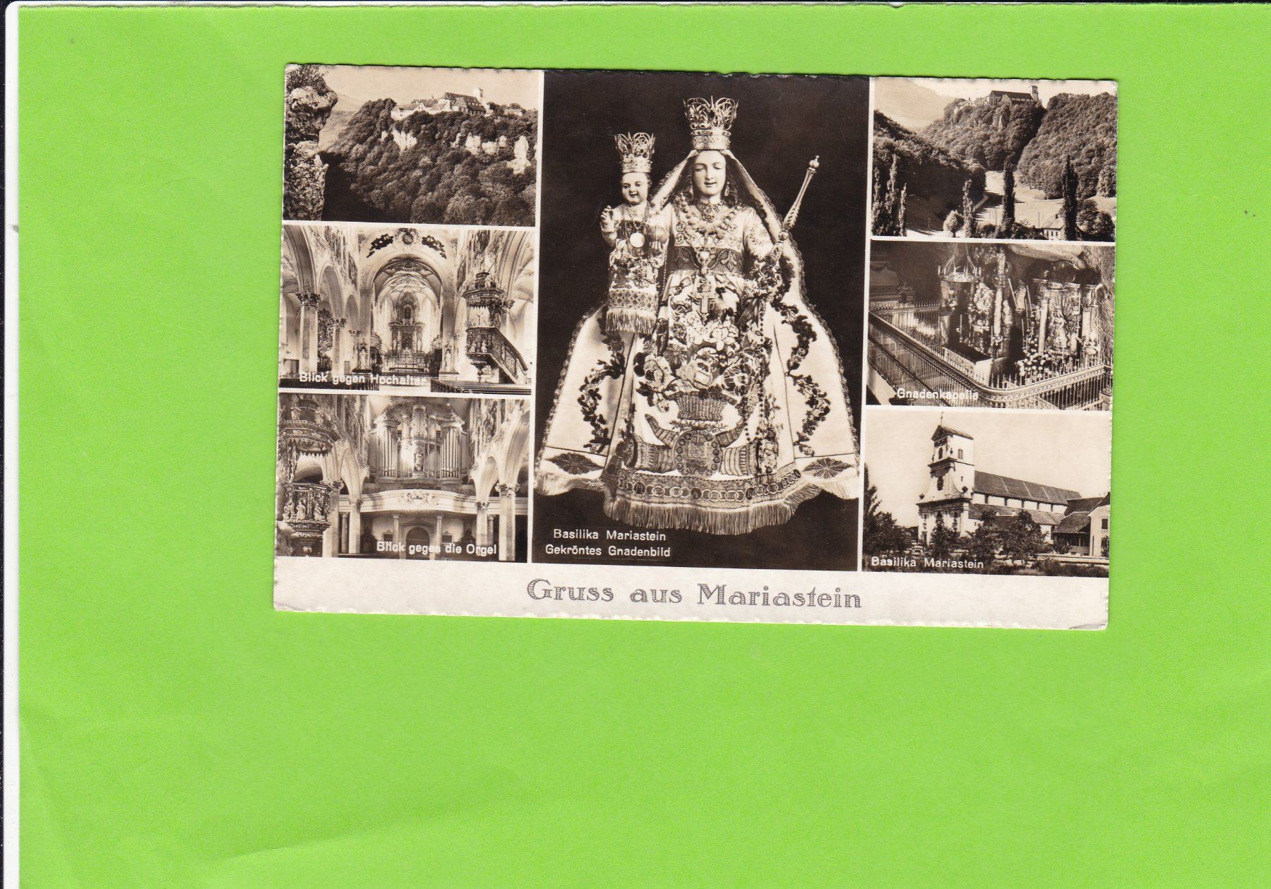 Cartoline postali: Gruss aus Mariastein – Usato da St. Peterzell venduto da neckertal