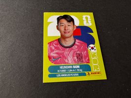 Panini FIFA WM 2026 Sticker Heungmin Son Kor 18